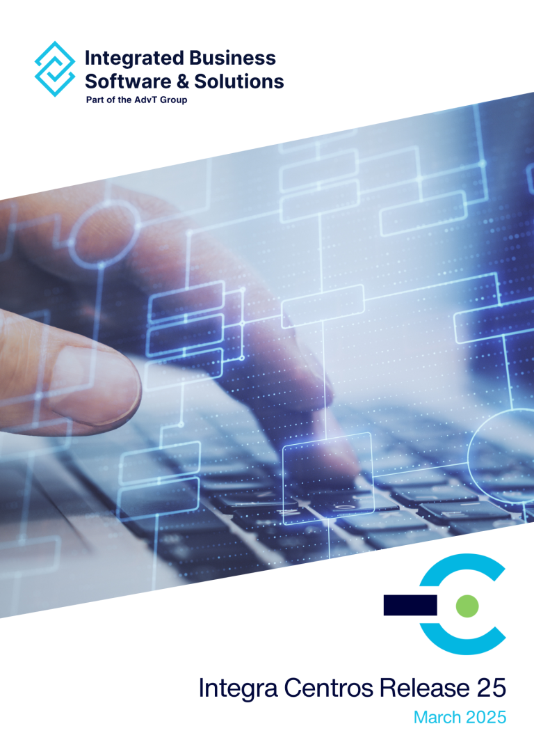 Integra Centros Release 25 Guide image